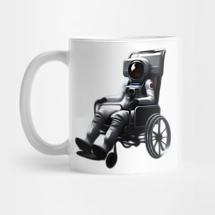Astronaut in a wheelchair Mug